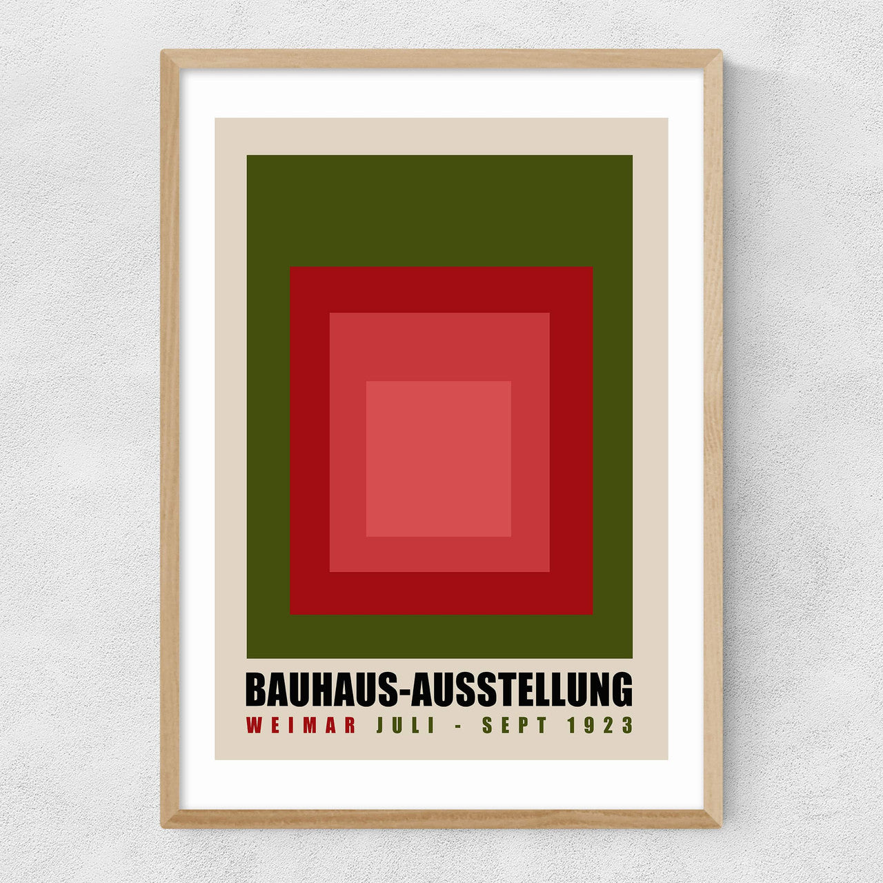 Green And Red Bauhaus
