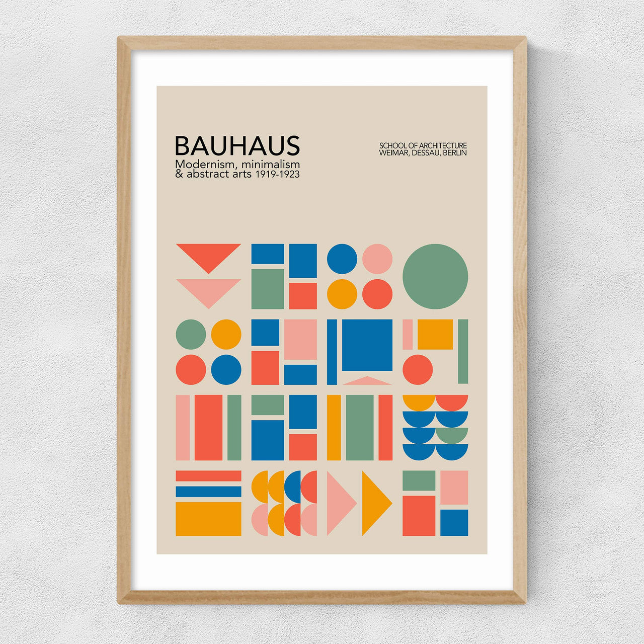 Bauhaus Colour Blocks - INSIDE HOUSE
