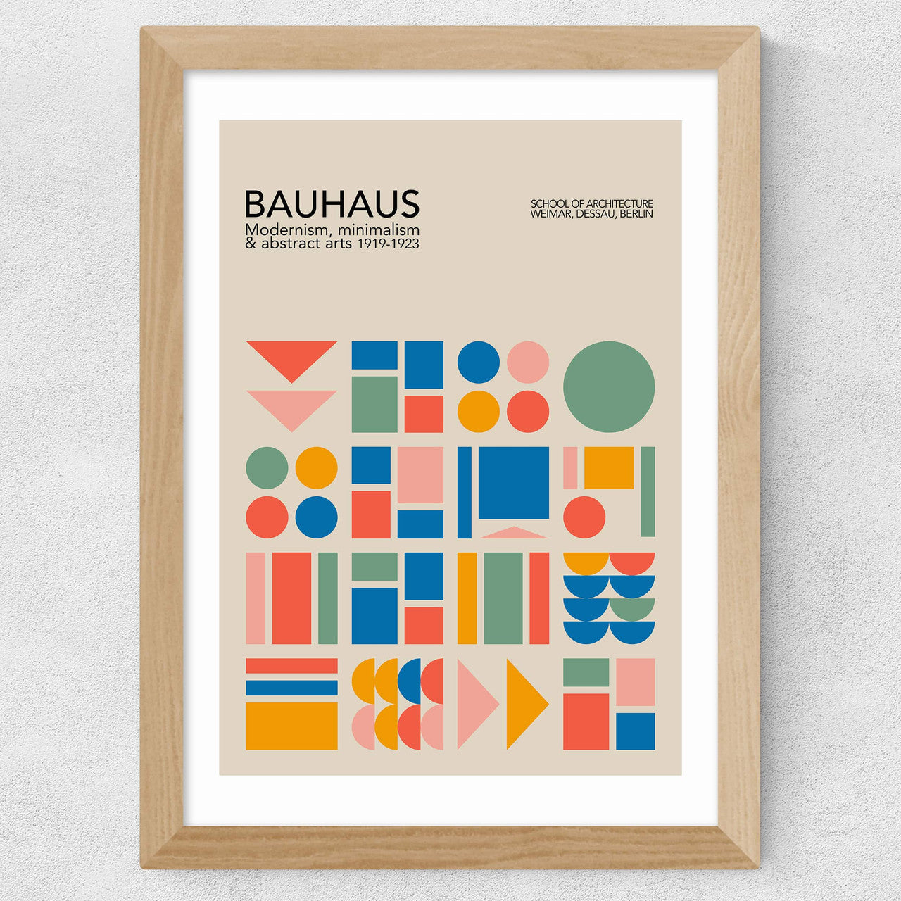 Bauhaus Colour Blocks - INSIDE HOUSE