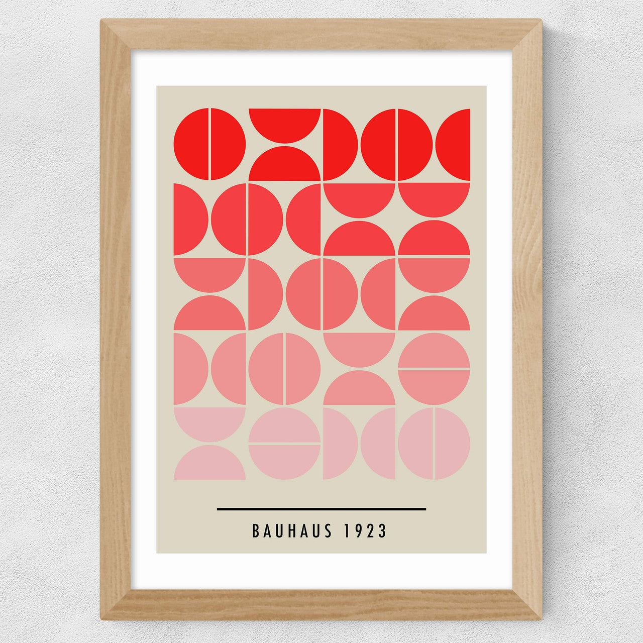 Red Bauhaus Gradient - INSIDE HOUSE