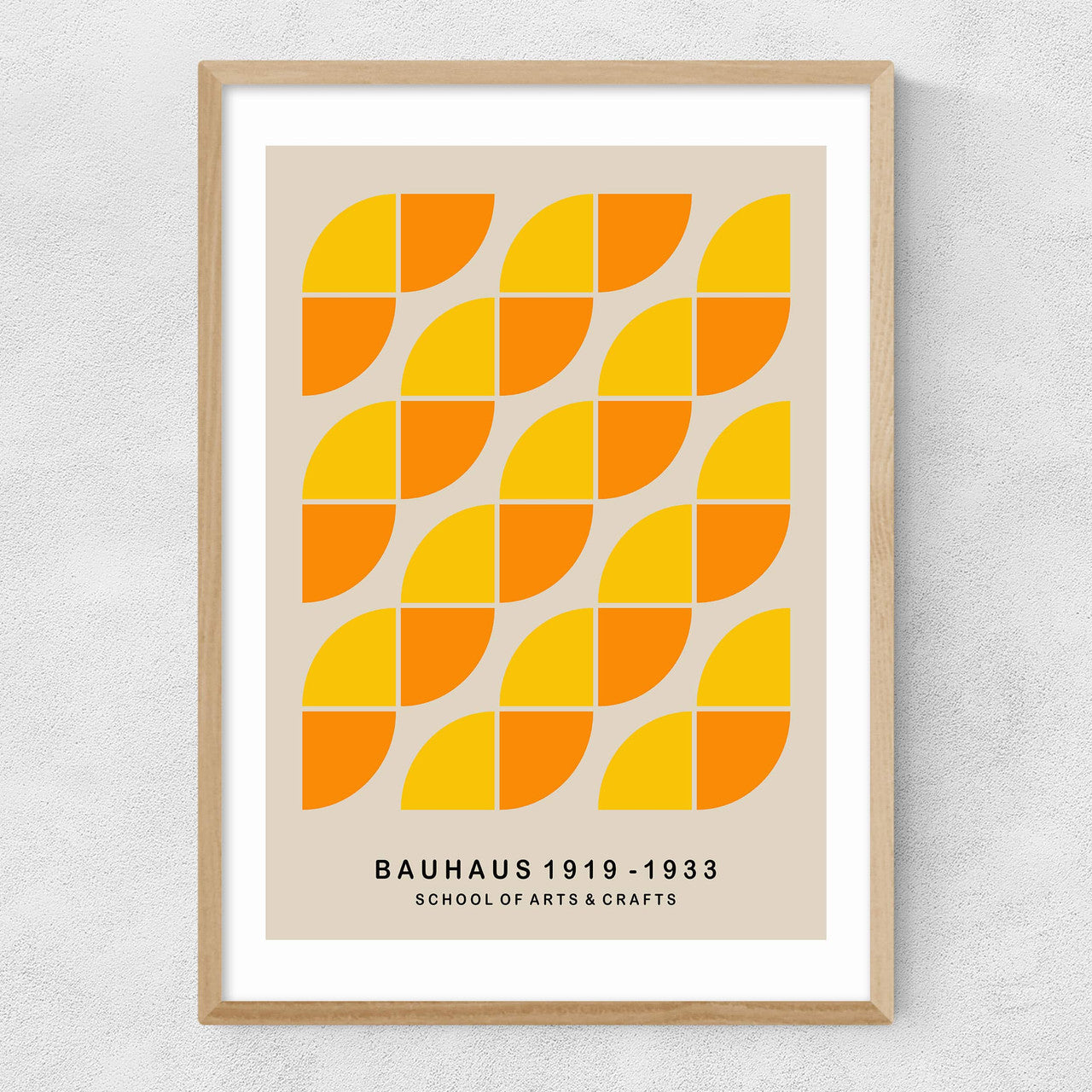 Yellow &amp; Orange Bauhaus - INSIDE HOUSE