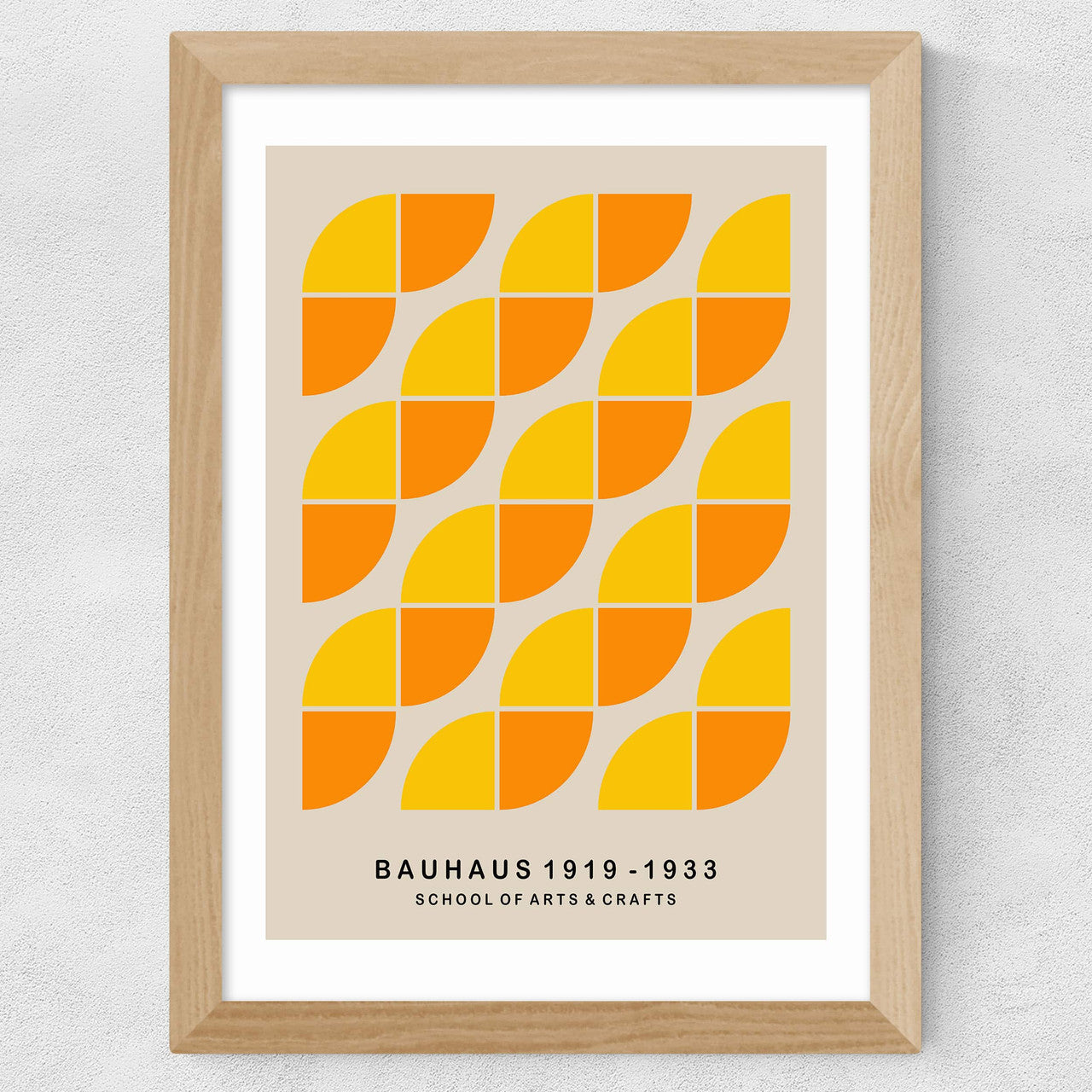 Yellow &amp; Orange Bauhaus - INSIDE HOUSE