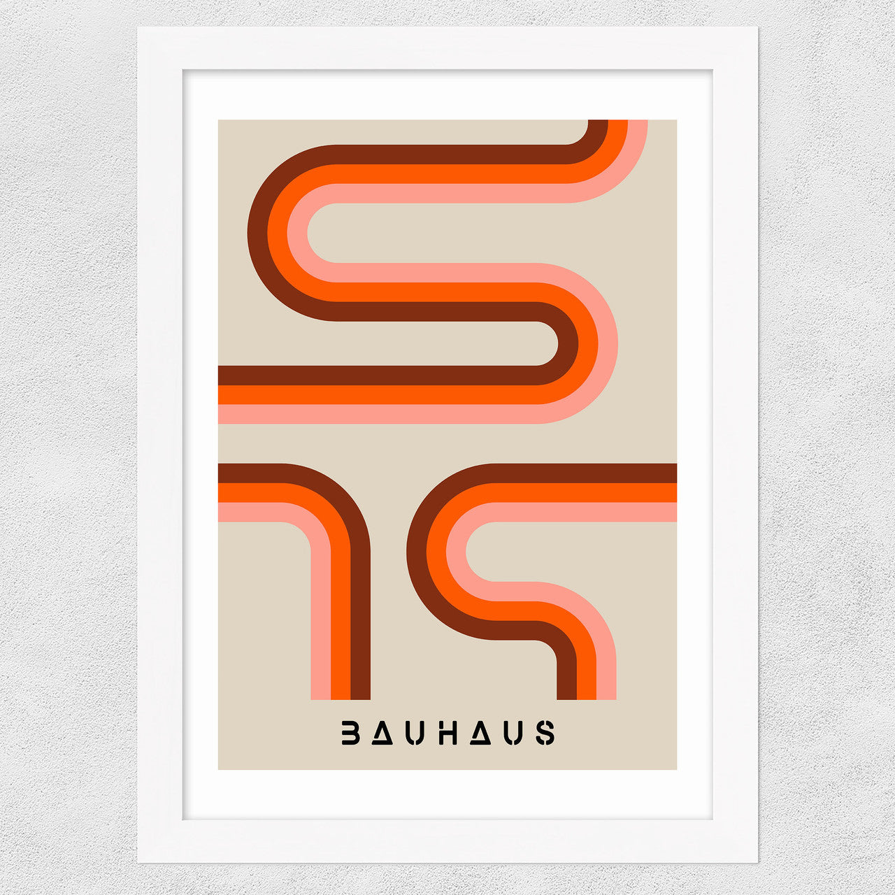 Bauhaus Retro Stripes