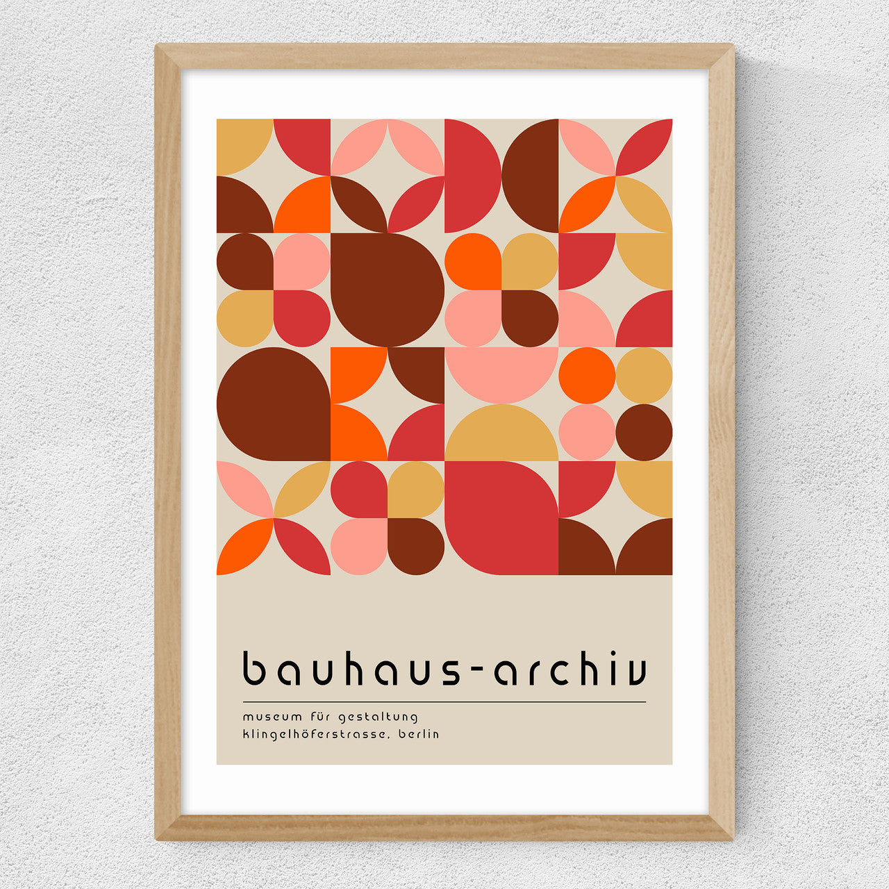 Bauhaus Autumn Mosaic