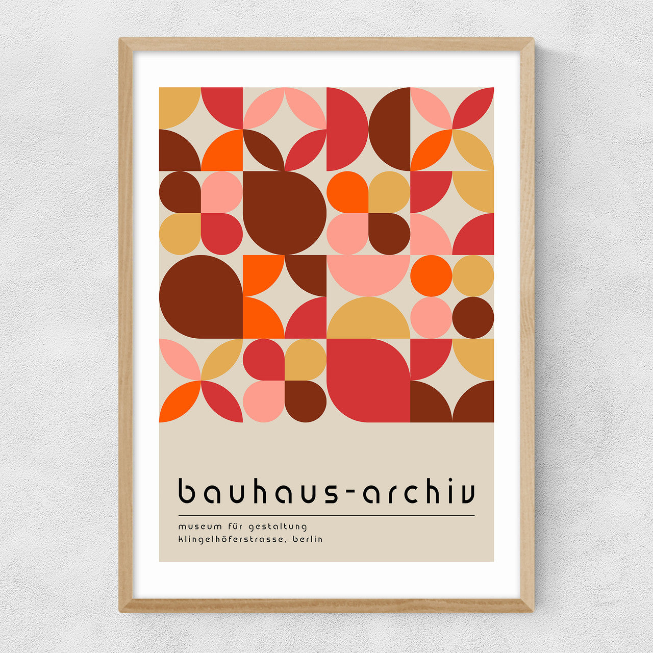 Bauhaus Autumn Mosaic