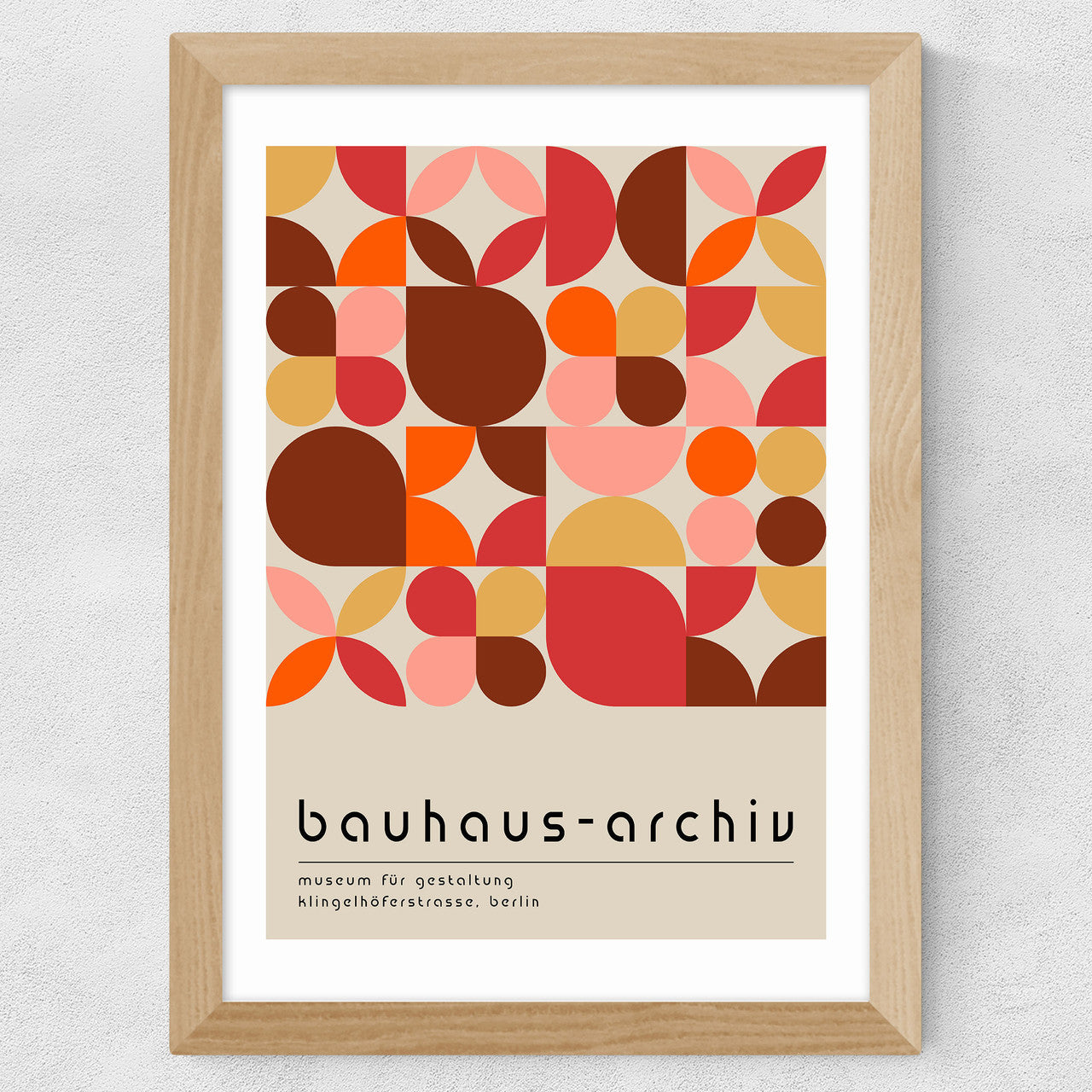 Bauhaus Autumn Mosaic