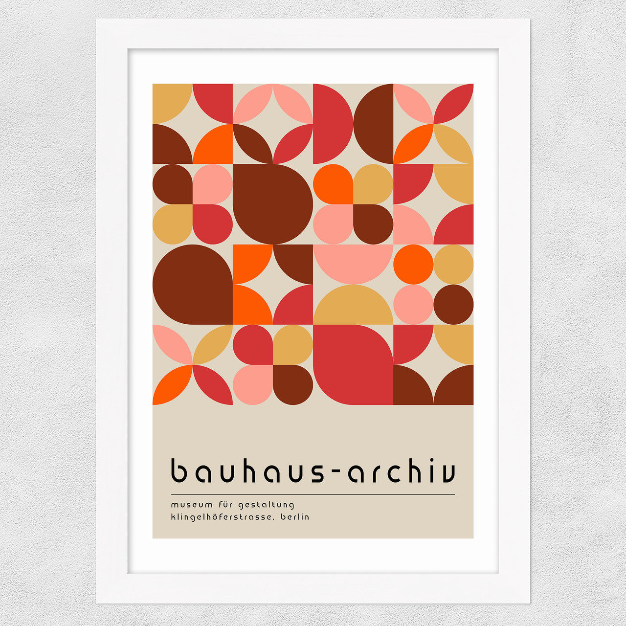 Bauhaus Autumn Mosaic