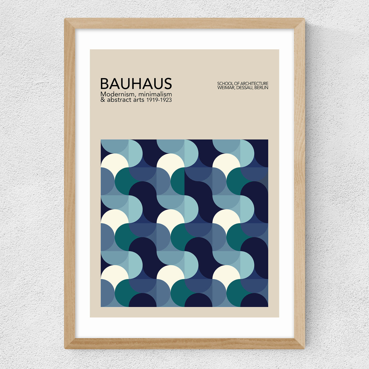 Bauhaus Blue Wave