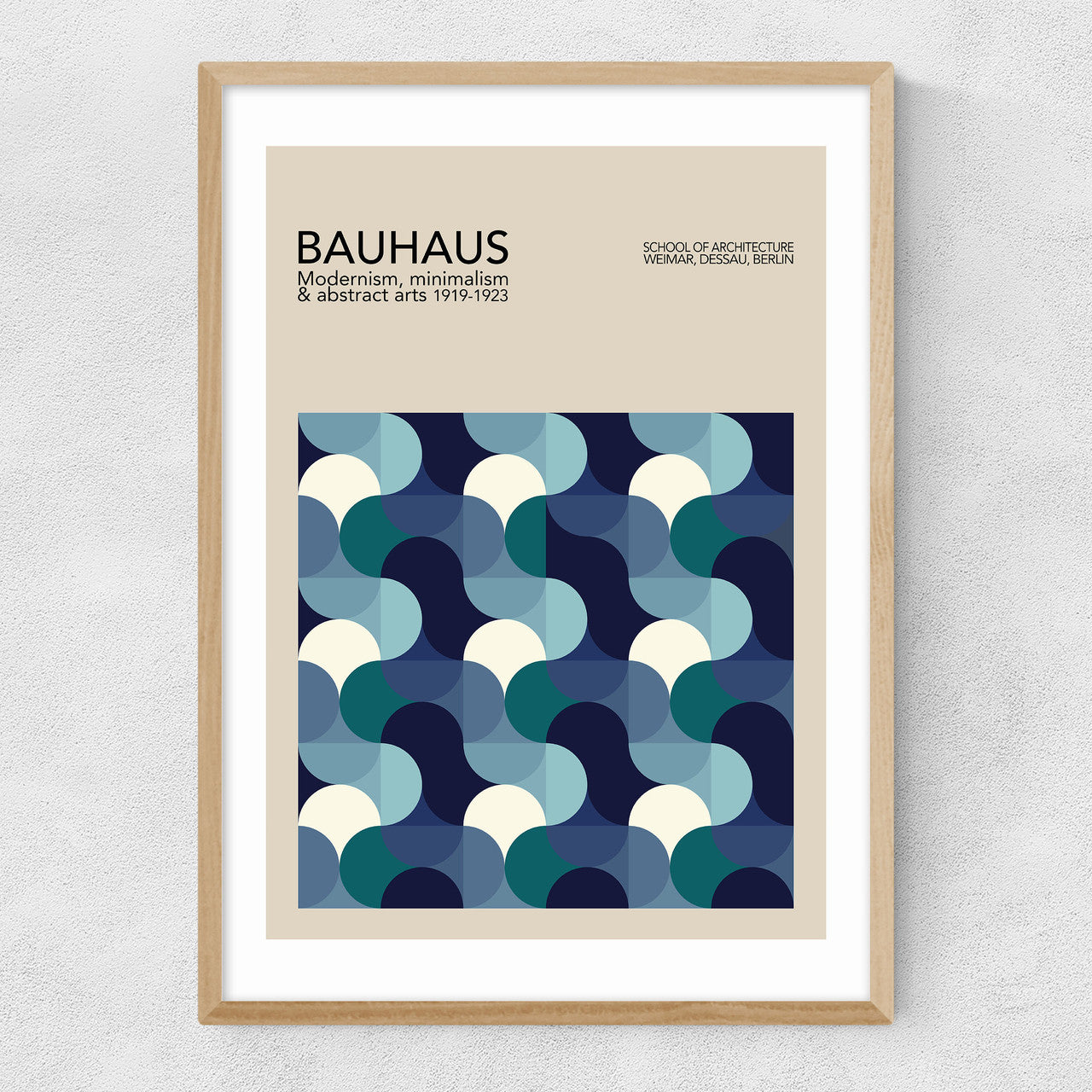 Bauhaus Blue Wave