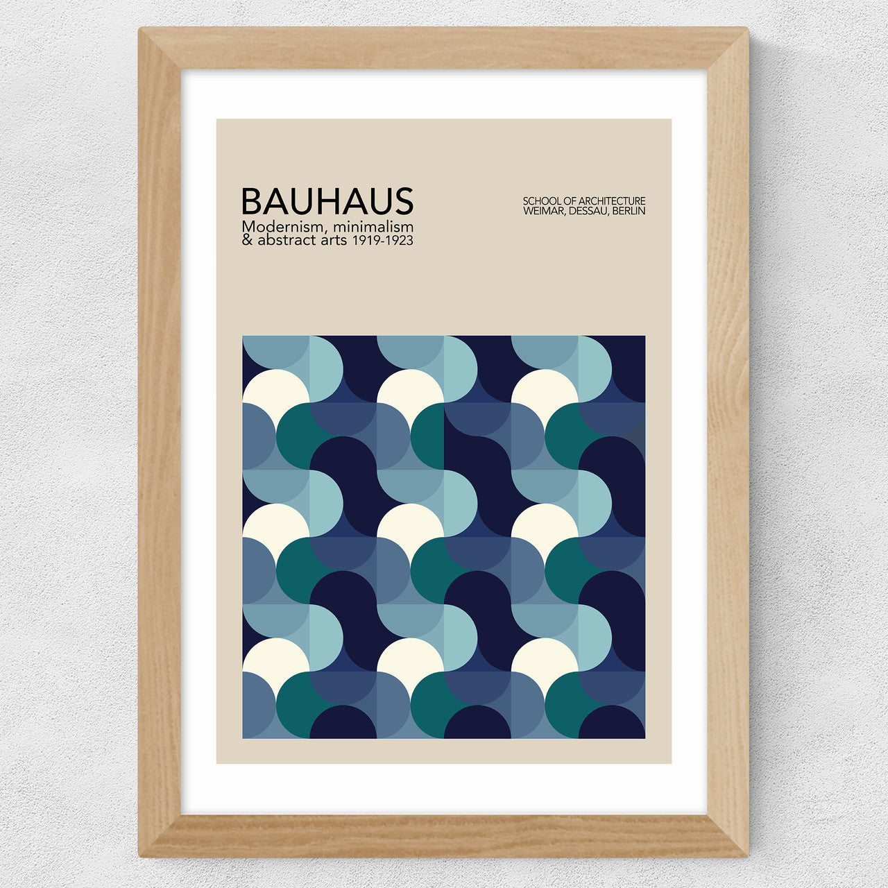 Bauhaus Blue Wave
