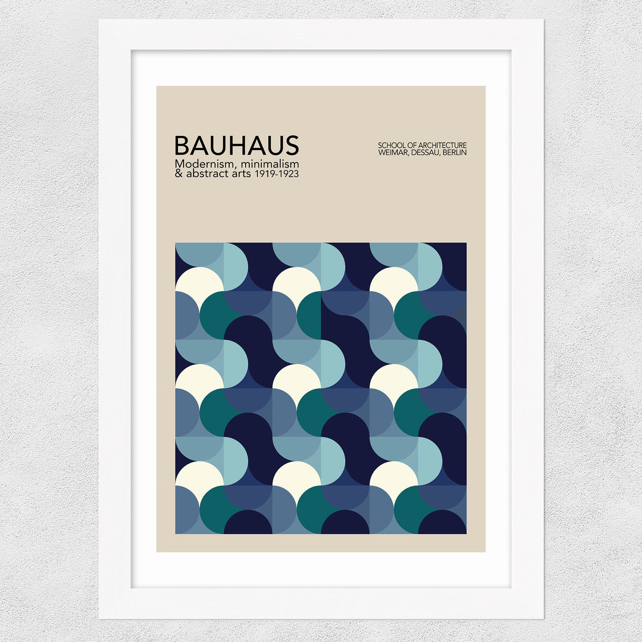 Bauhaus Blue Wave