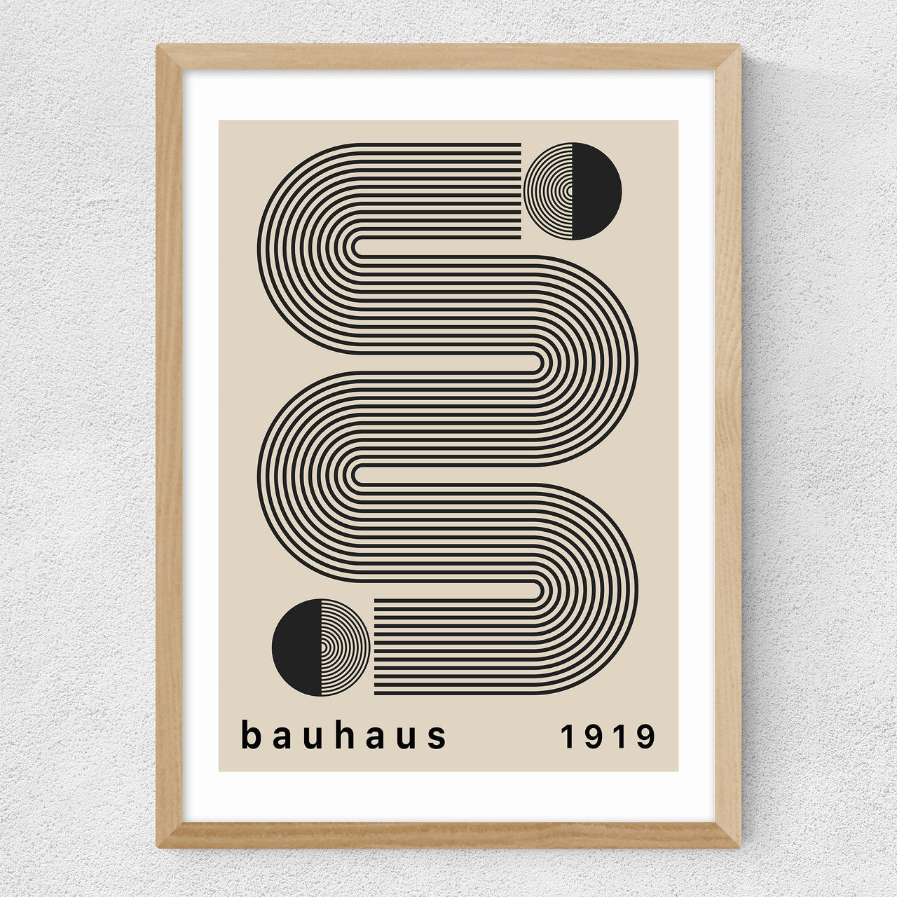 Bauhaus Black Stripes