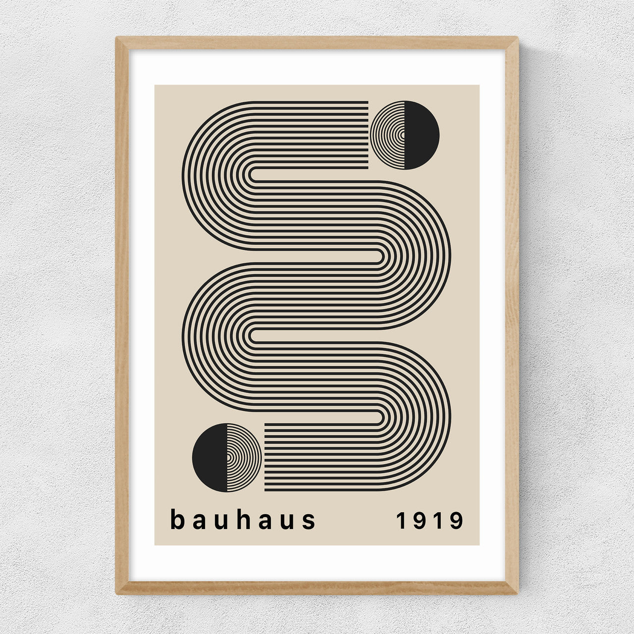Bauhaus Black Stripes