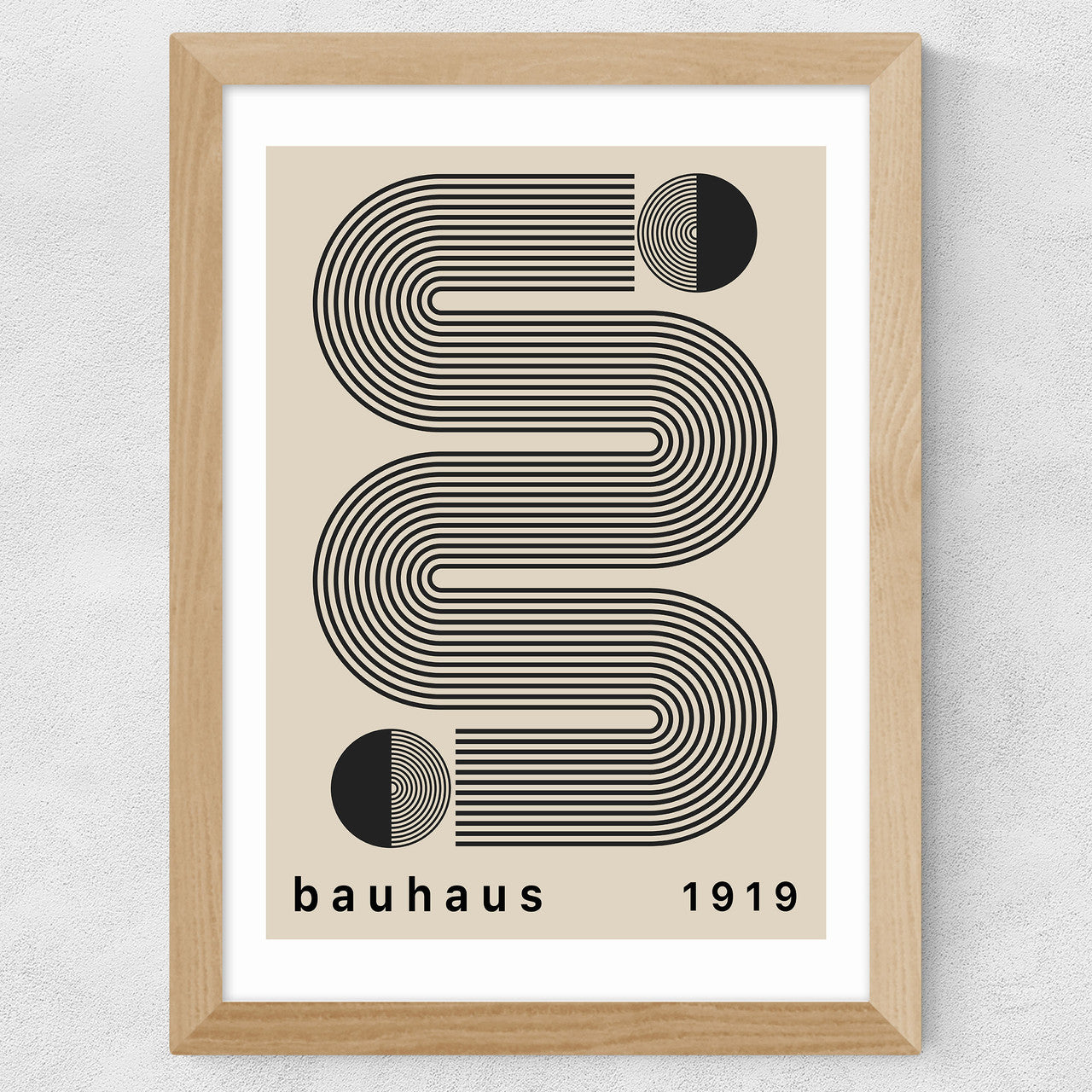 Bauhaus Black Stripes