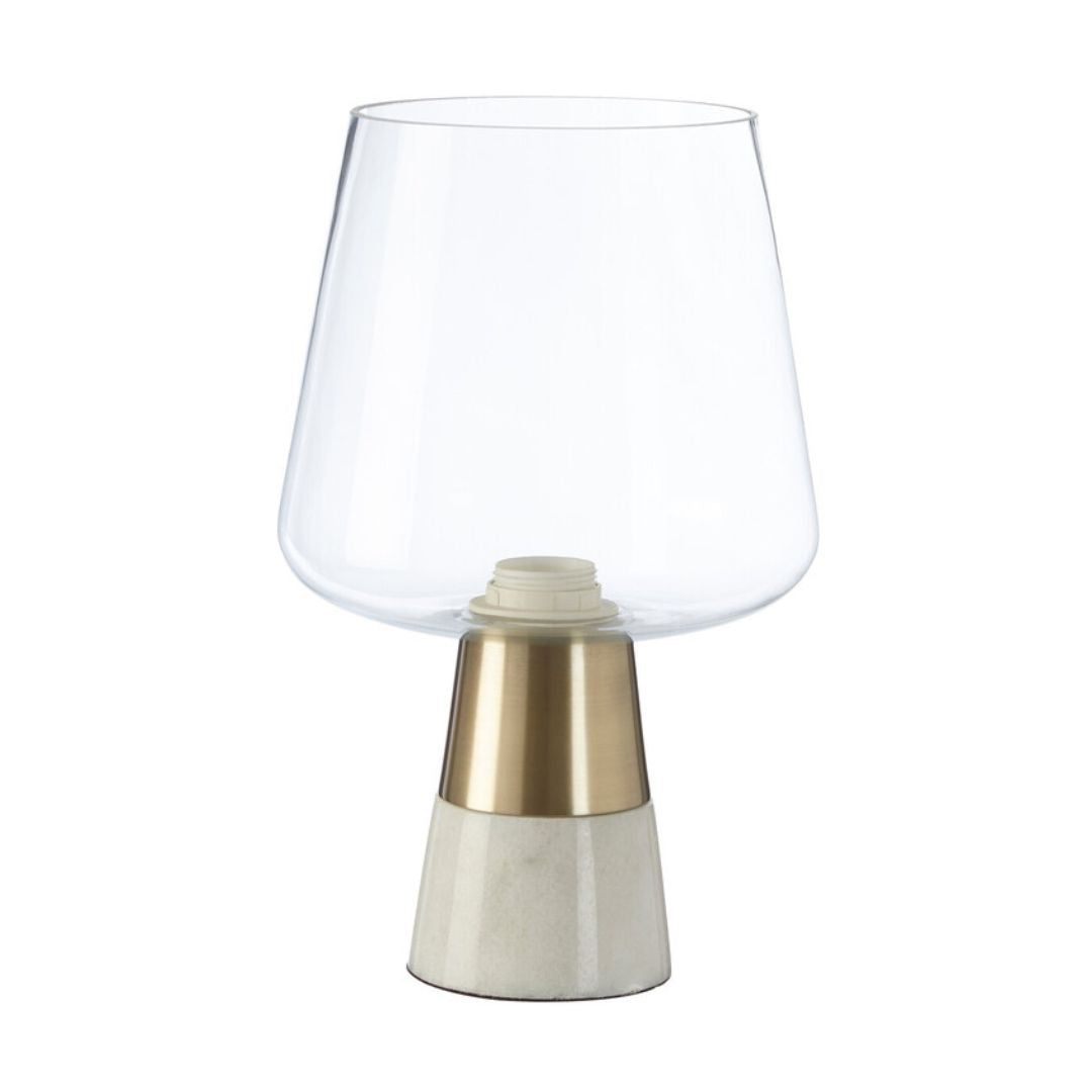 Lorien Marble Glass Table Lamp - INSIDE HOUSE