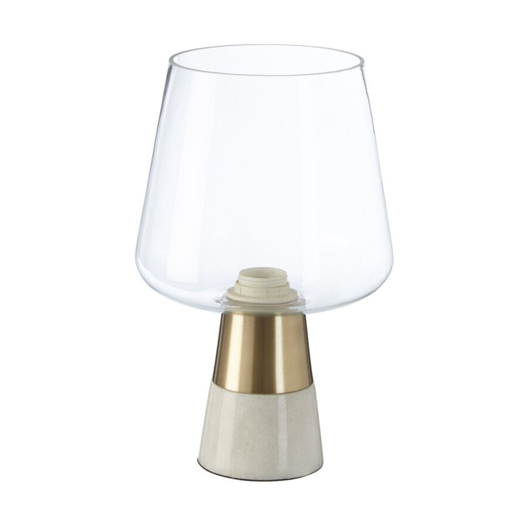 Lorien Marble Glass Table Lamp - INSIDE HOUSE