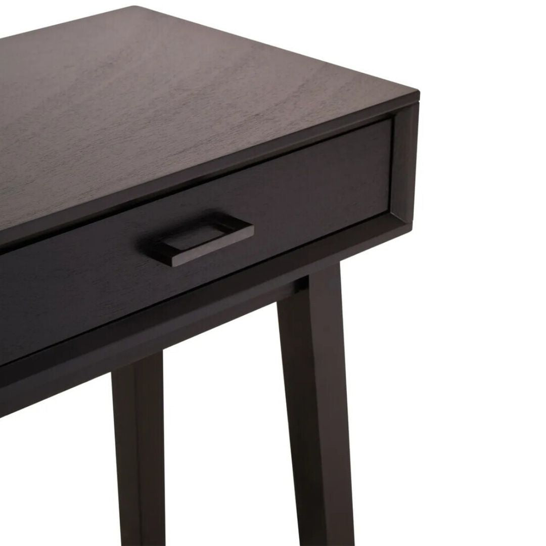 Loxley Black 2 Drawers Console Table