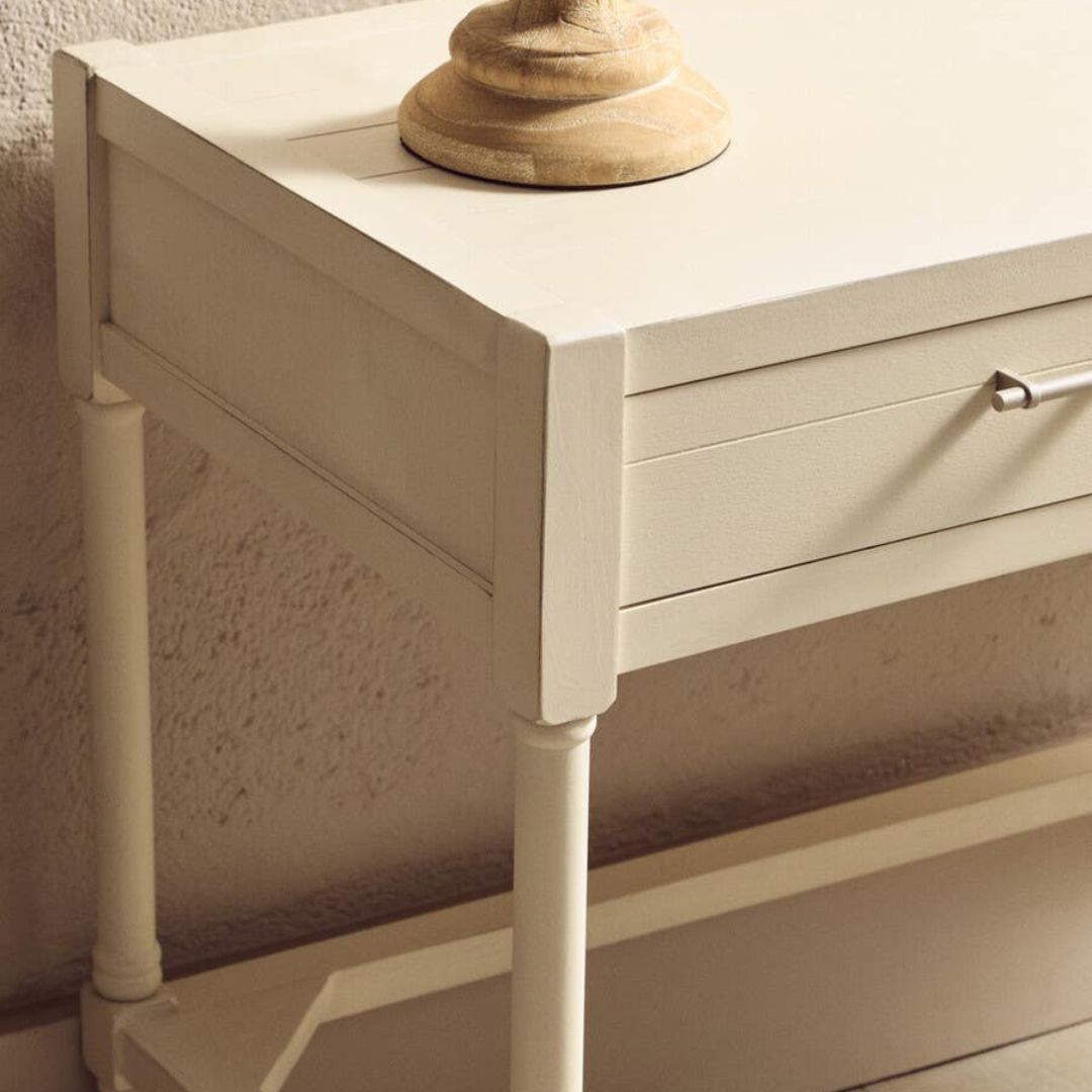 Loxley Ivory 2 Drawers Desk