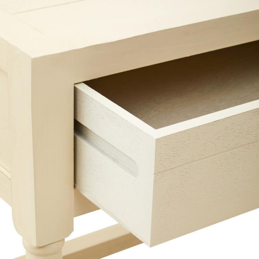 Loxley Ivory 2 Drawers Desk