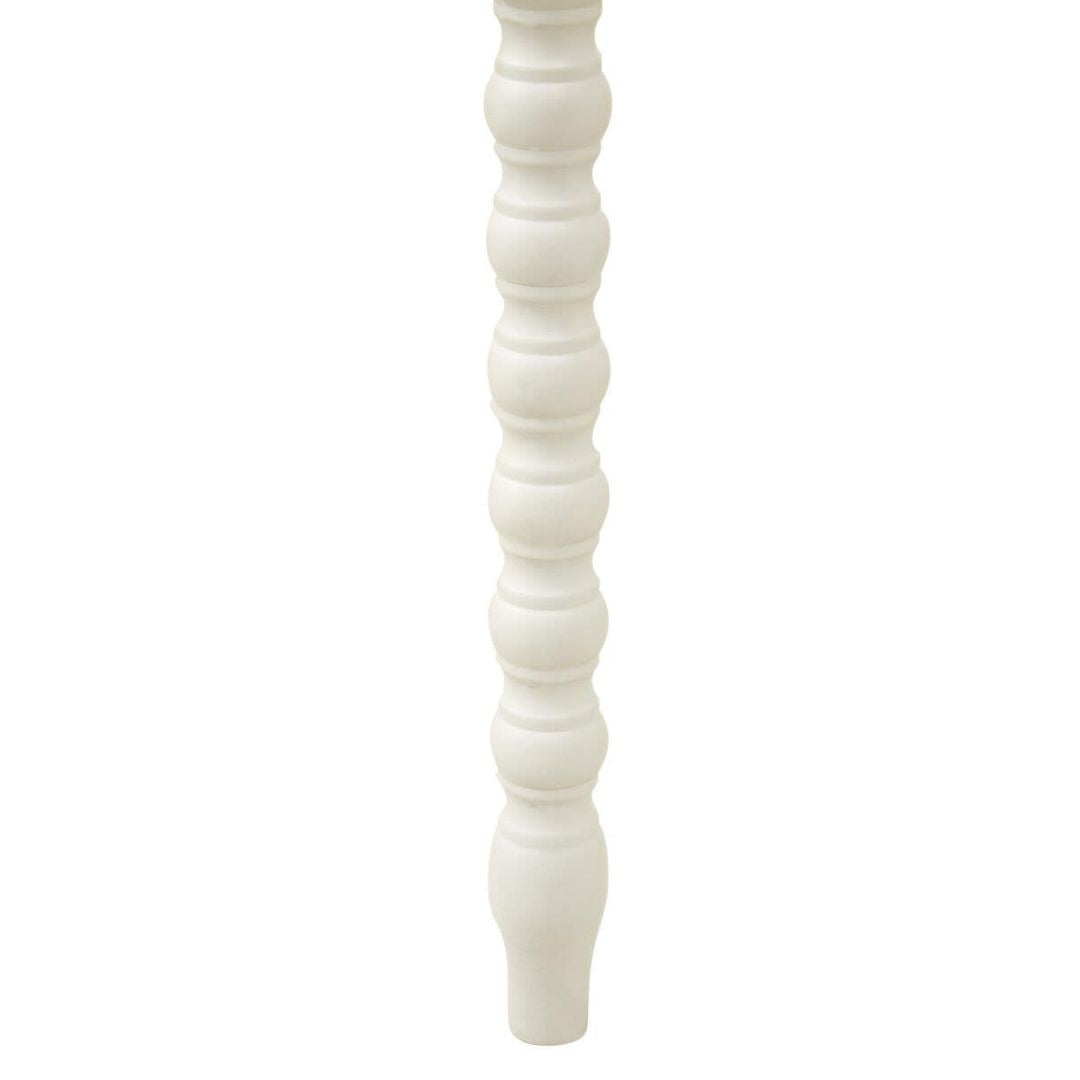 Loxley Ivory 2 Drawers Desk with Bobble Legs