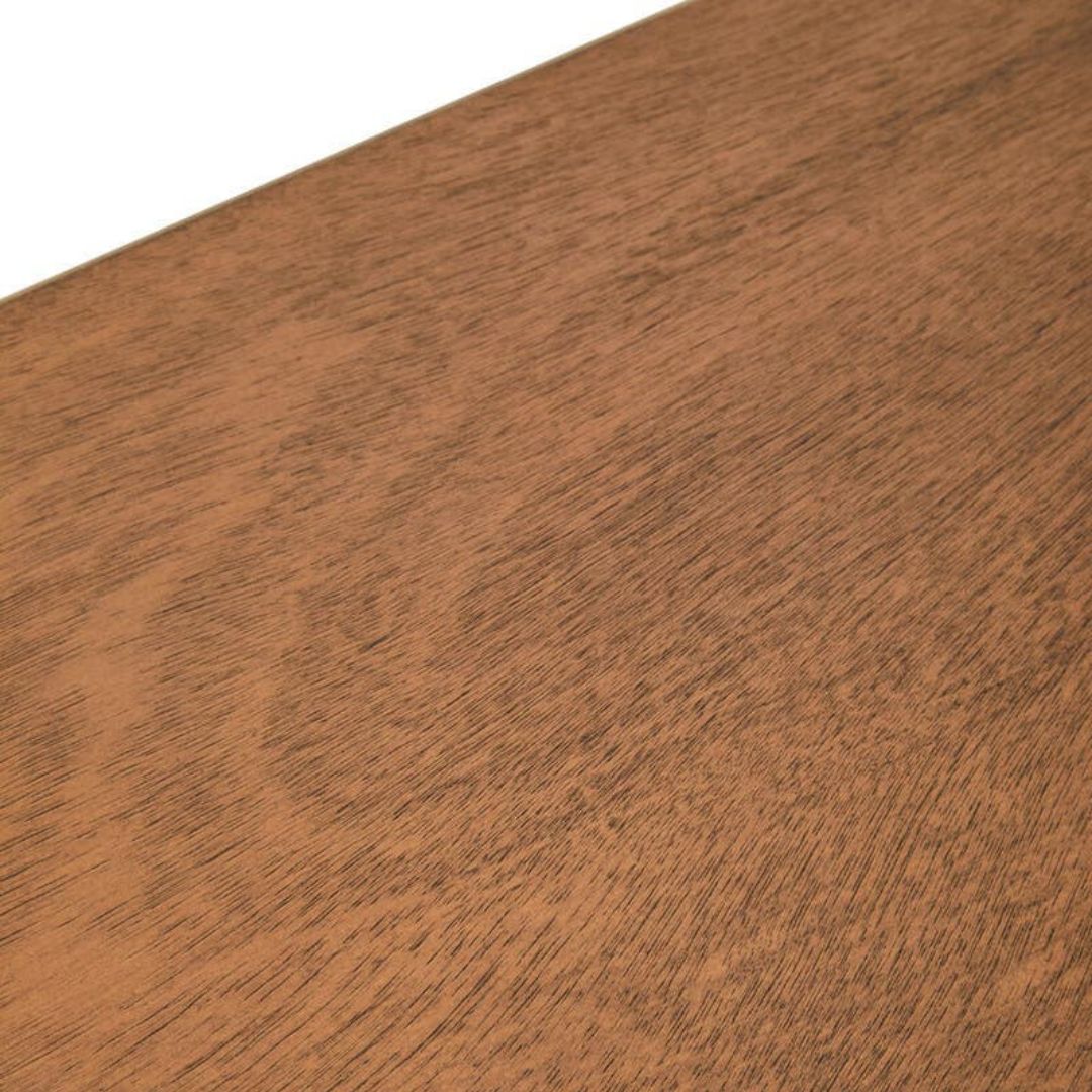 Loxley Natural Desk with Drawer and Shelves