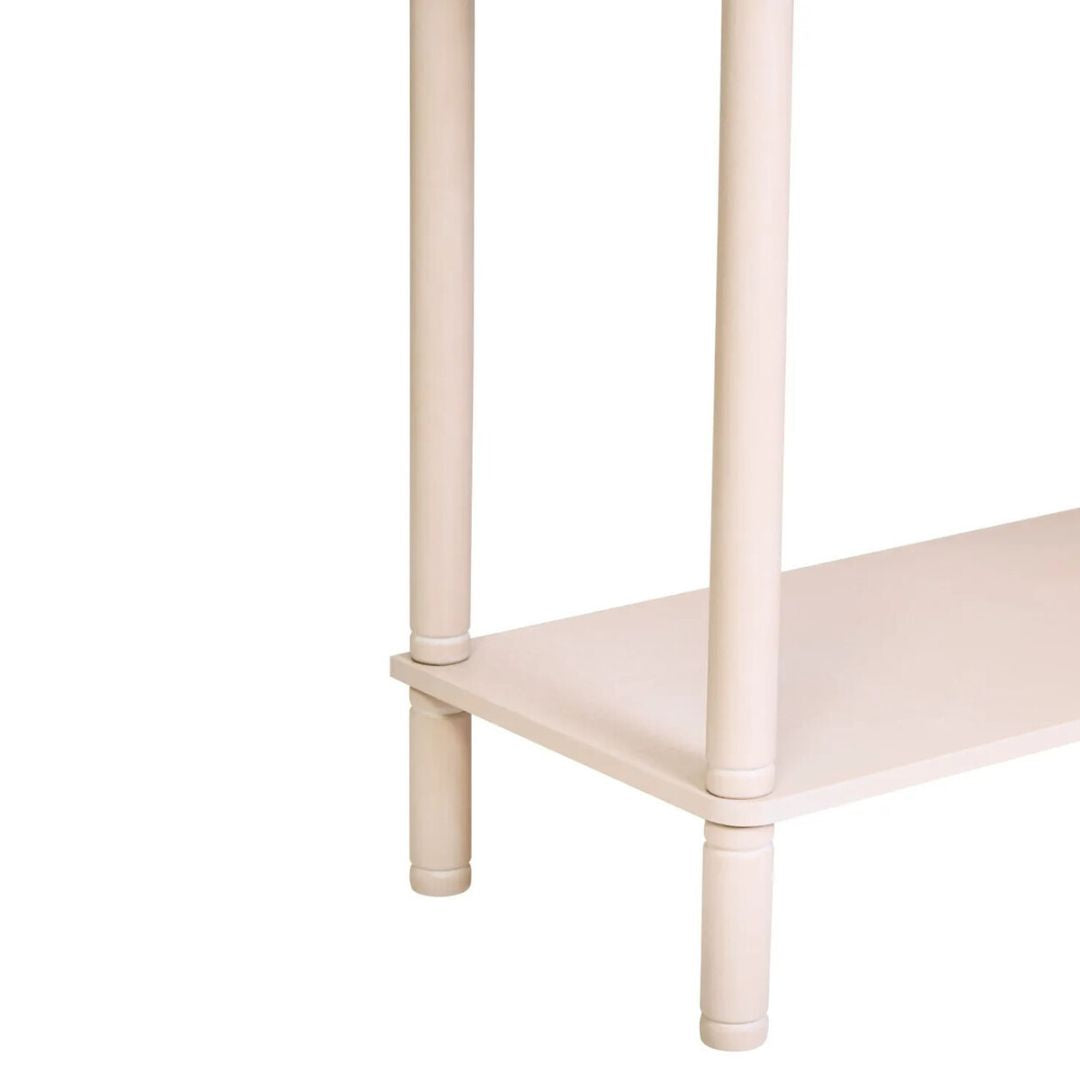 Loxley Taupe Reed 2 Drawers Console Table