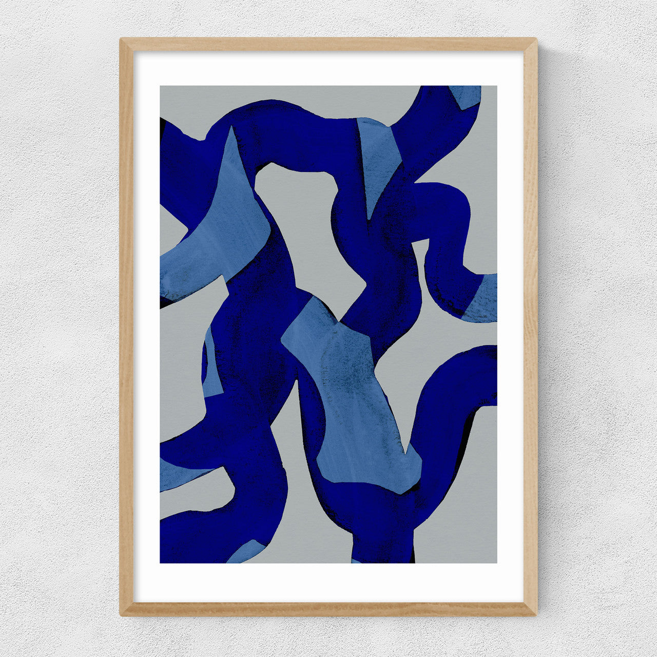 Abstract Brush Strokes 65X