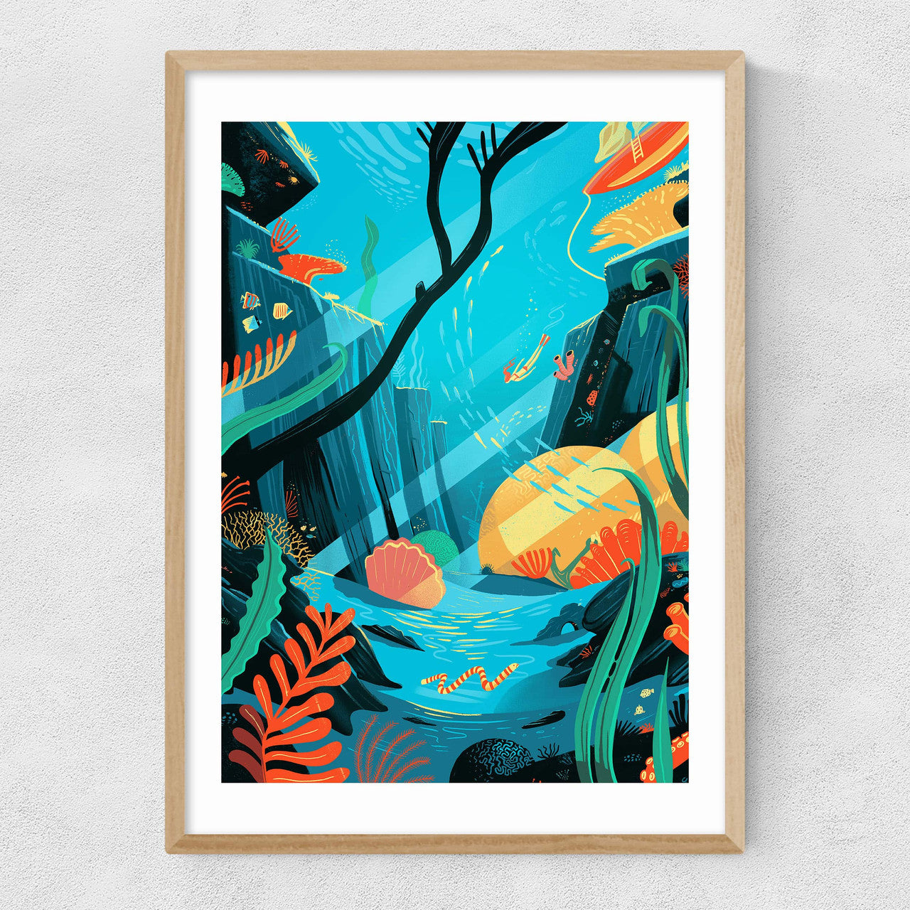 Freediving Underwater