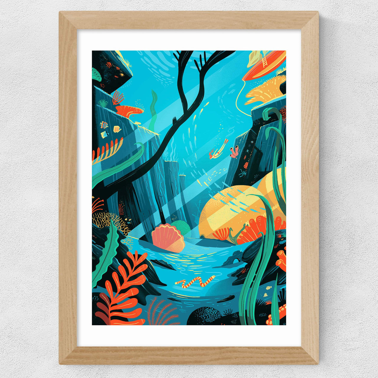 Freediving Underwater