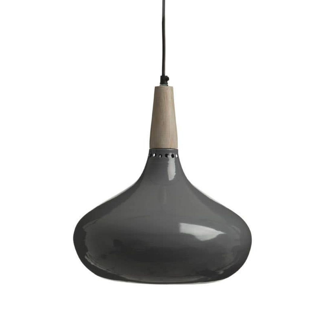 Nordelle Grey Drop Steel Pendant - INSIDE HOUSE