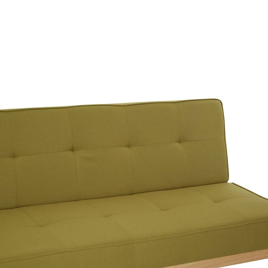 Nordgren Sleeper 3 Seat Green Sofa Bed - INSIDE HOUSE