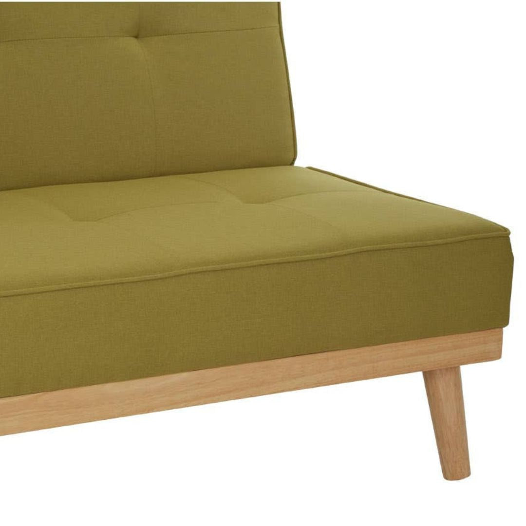 Nordgren Sleeper 3 Seat Green Sofa Bed - INSIDE HOUSE