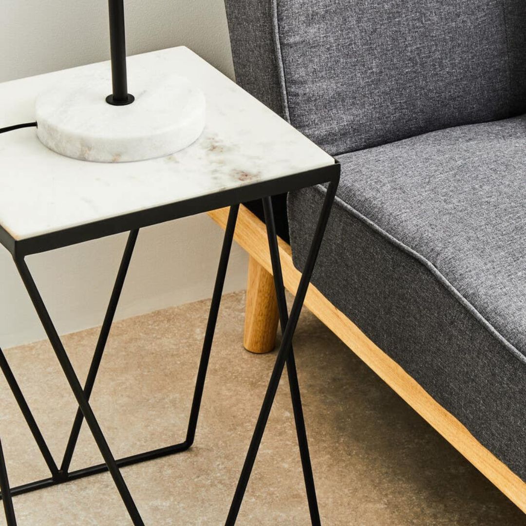 Nordgren Sleeper 3-Seat Grey Sofa Bed - INSIDE HOUSE