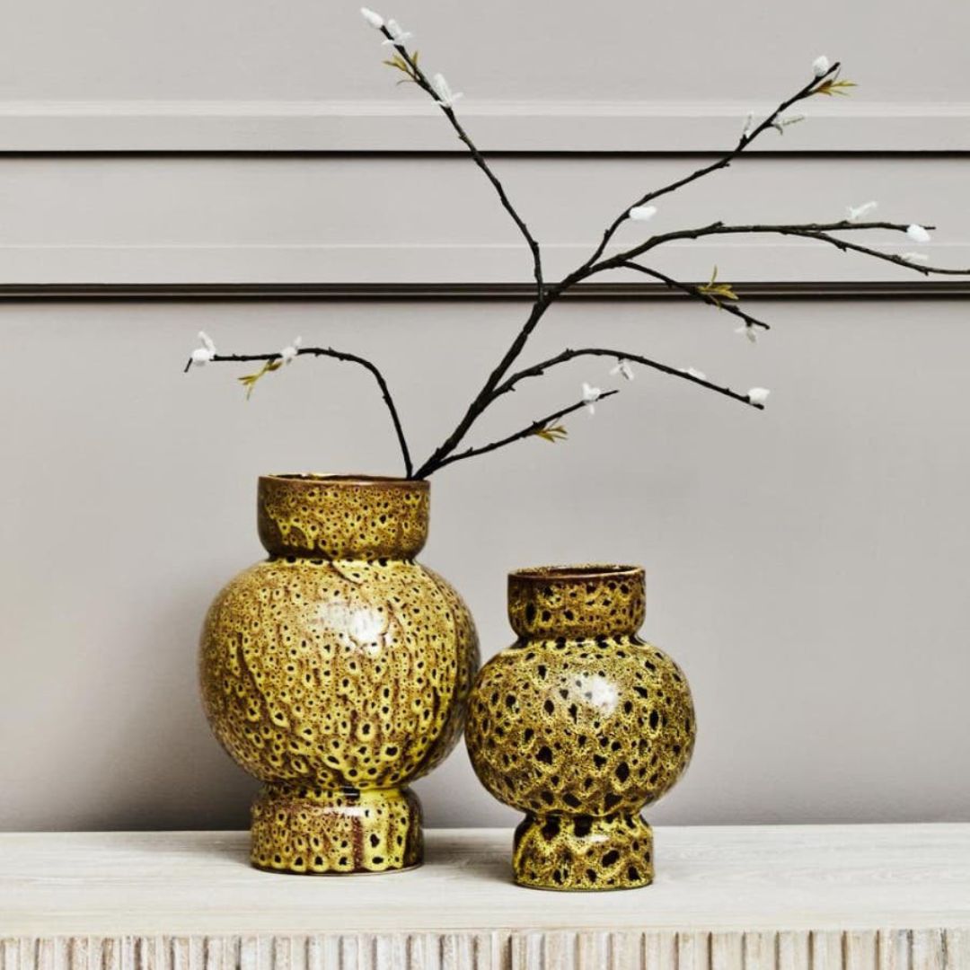 Orinoco Sculptural Ceramic Vase - Large