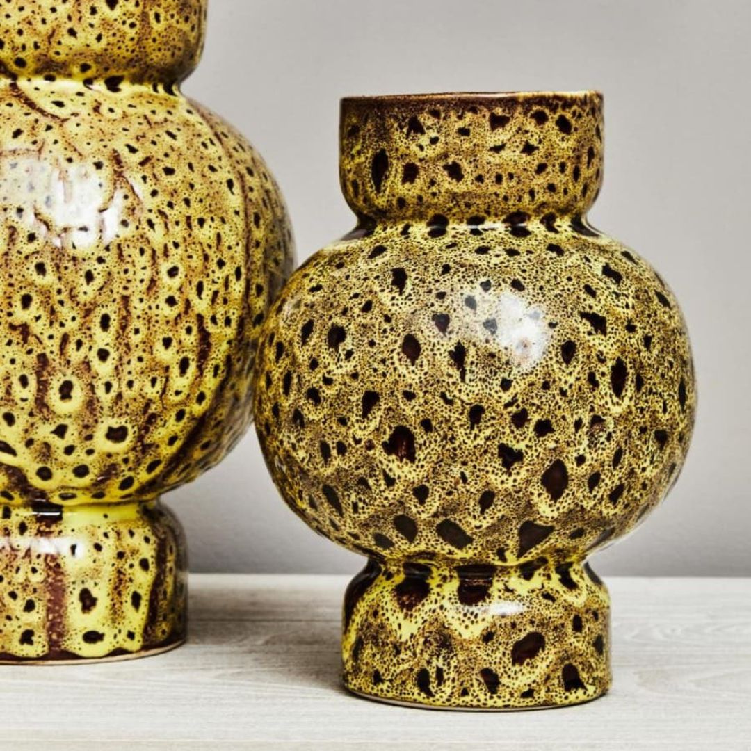 Orinoco Sculptural Ceramic Vase - Large