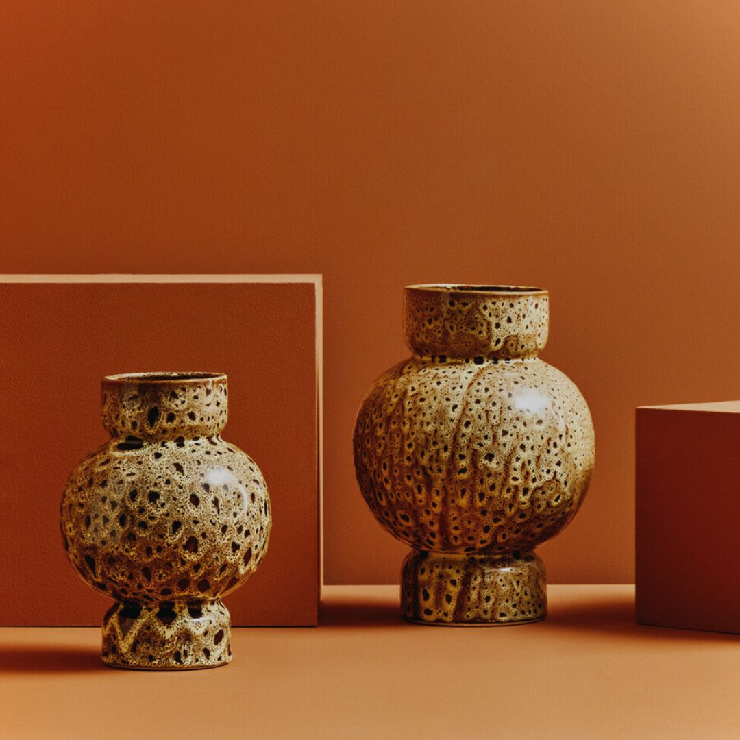 Orinoco Sculptural Ceramic Vase - Large