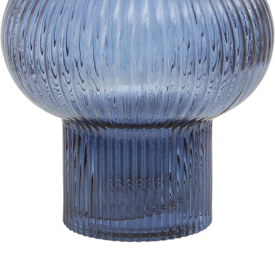 Fruticosa Midi Blue Glass Vase