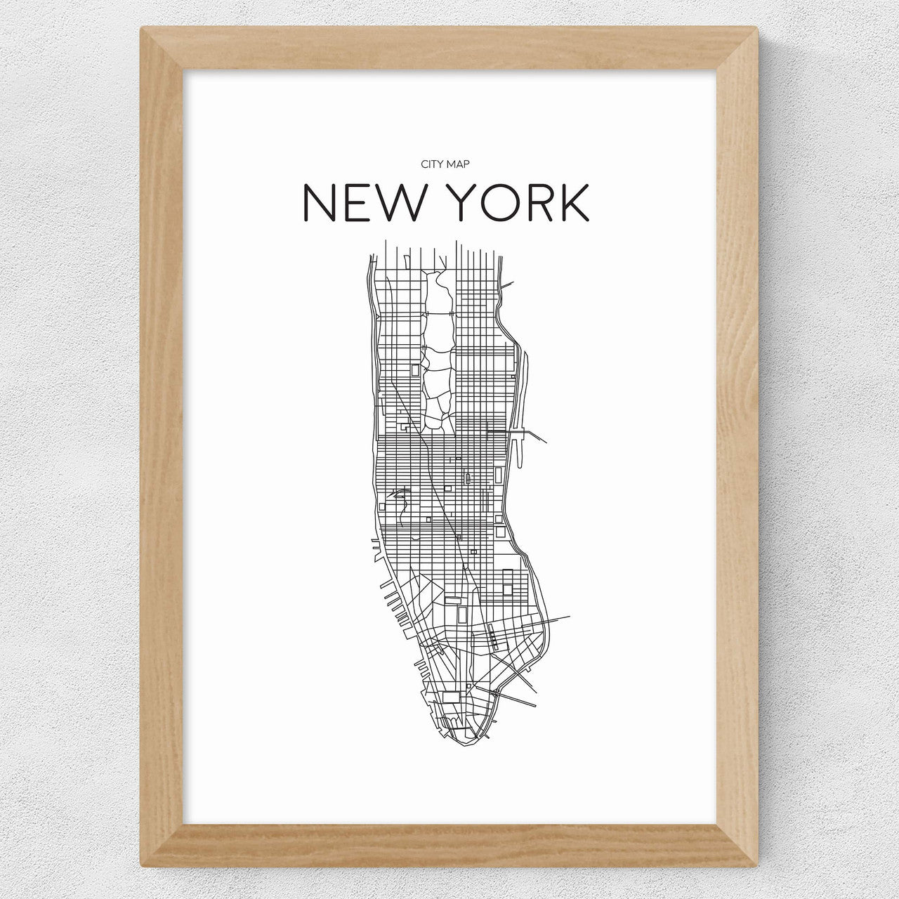 City Map New York - INSIDE HOUSE