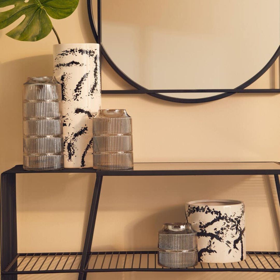 Ravello Splash Effect Ceramic Vase - Large