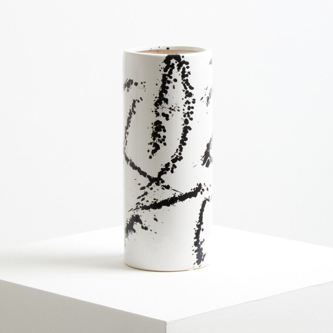 Ravello Splash Effect Ceramic Vase - Small