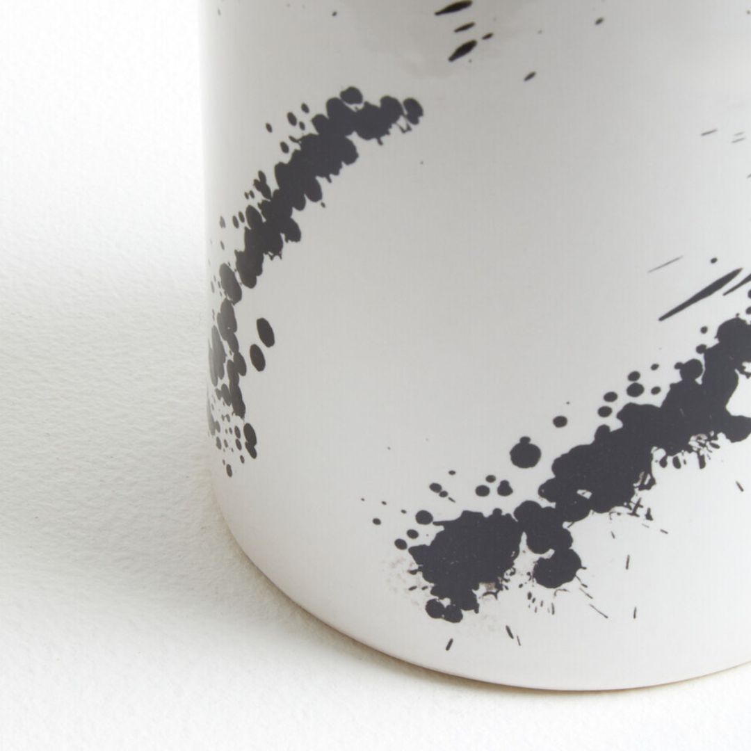 Ravello Splash Effect Ceramic Vase - Small