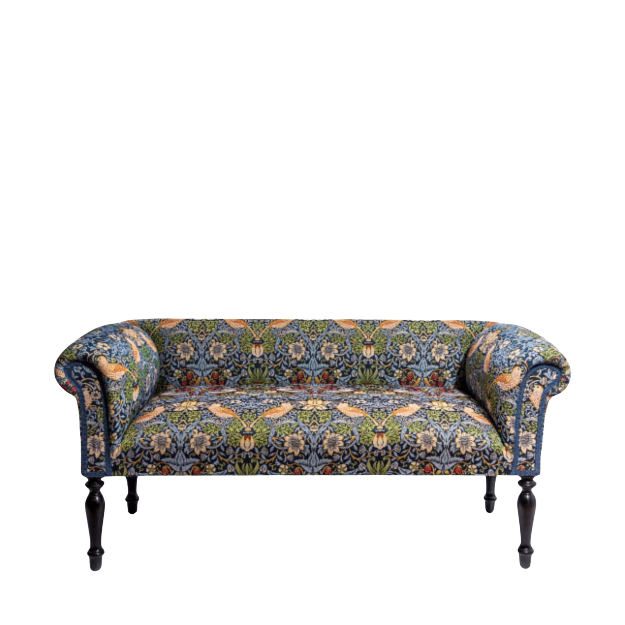 William Morris Strawberry Thief Handmade Sofa UK - INSIDE HOUSE