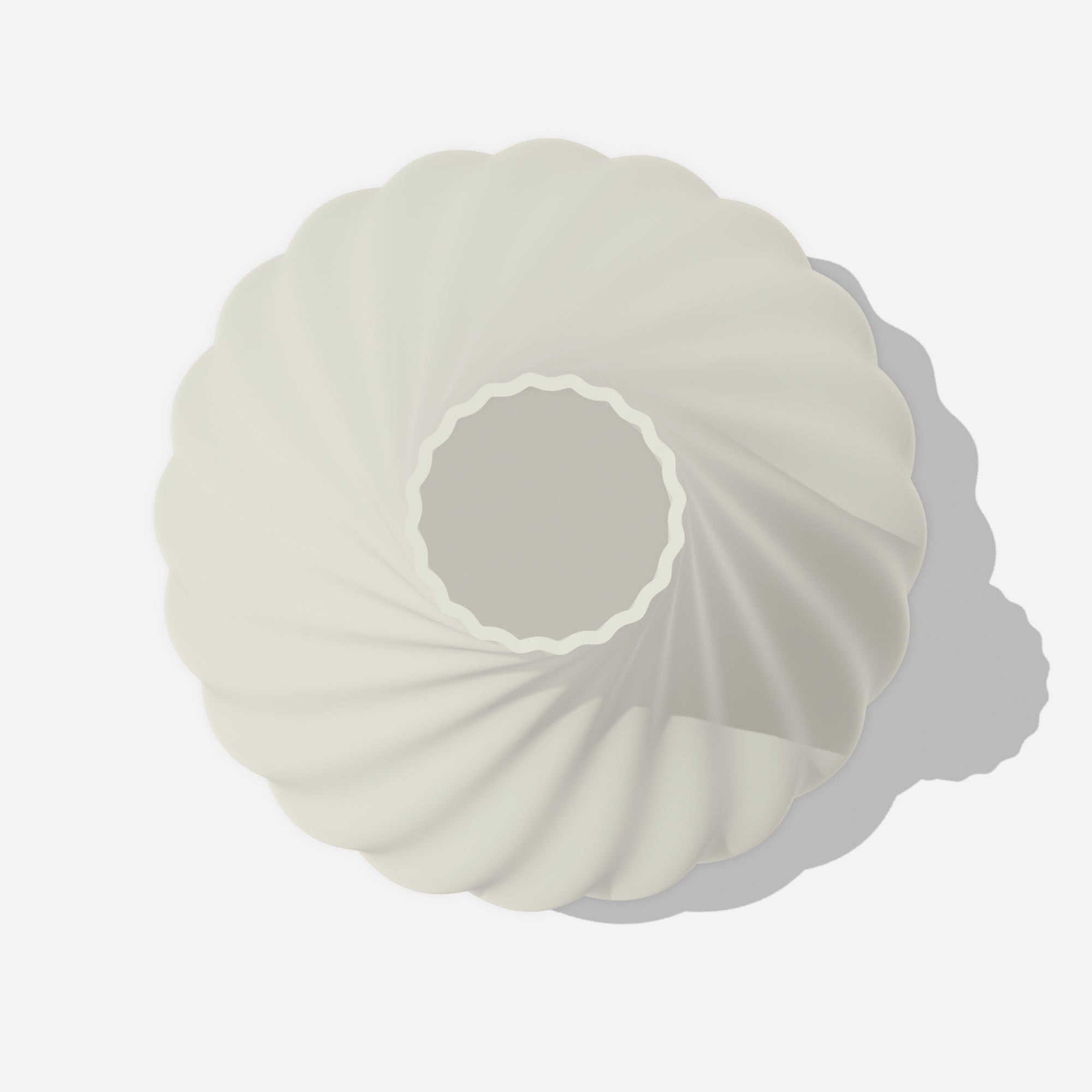 Taper Vase in Bone White - INSIDE HOUSE