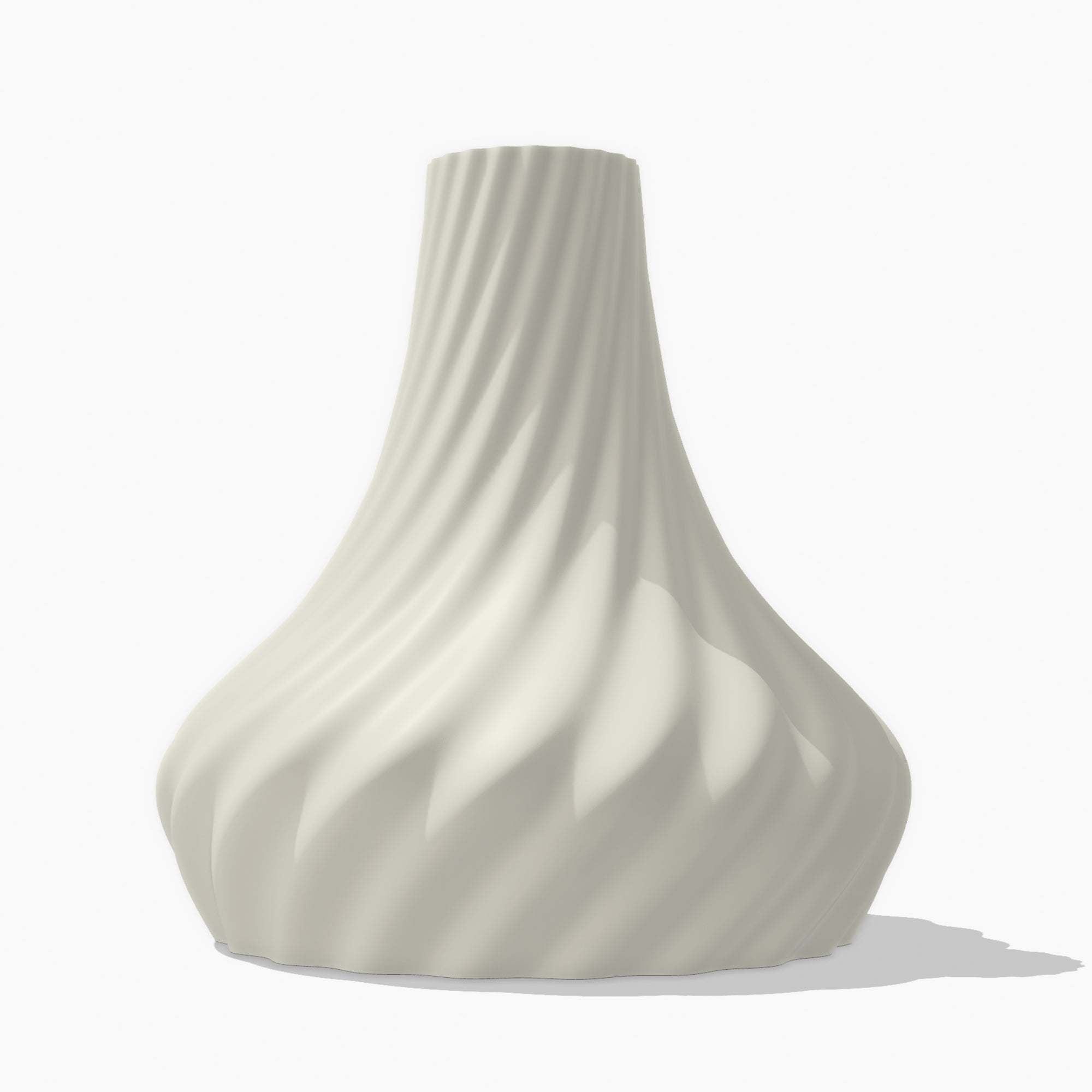 Taper Vase in Bone White - INSIDE HOUSE
