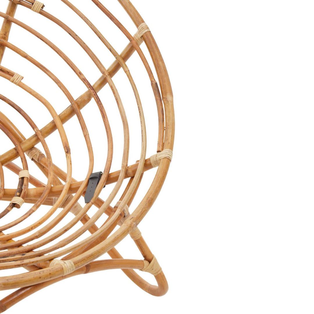 Tamar Papasan Rattan Lounge Chair – Natural