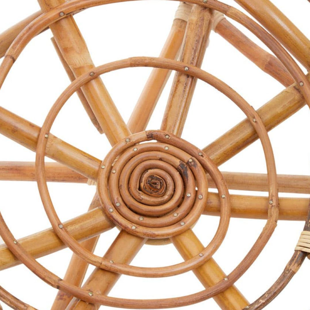 Tamar Papasan Rattan Lounge Chair – Natural