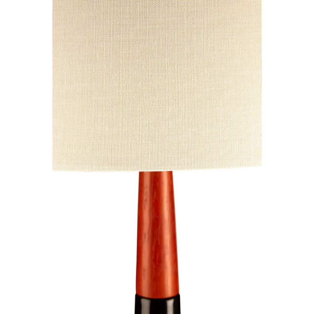 Tavira Wood and Ceramic Table Lamp - INSIDE HOUSE