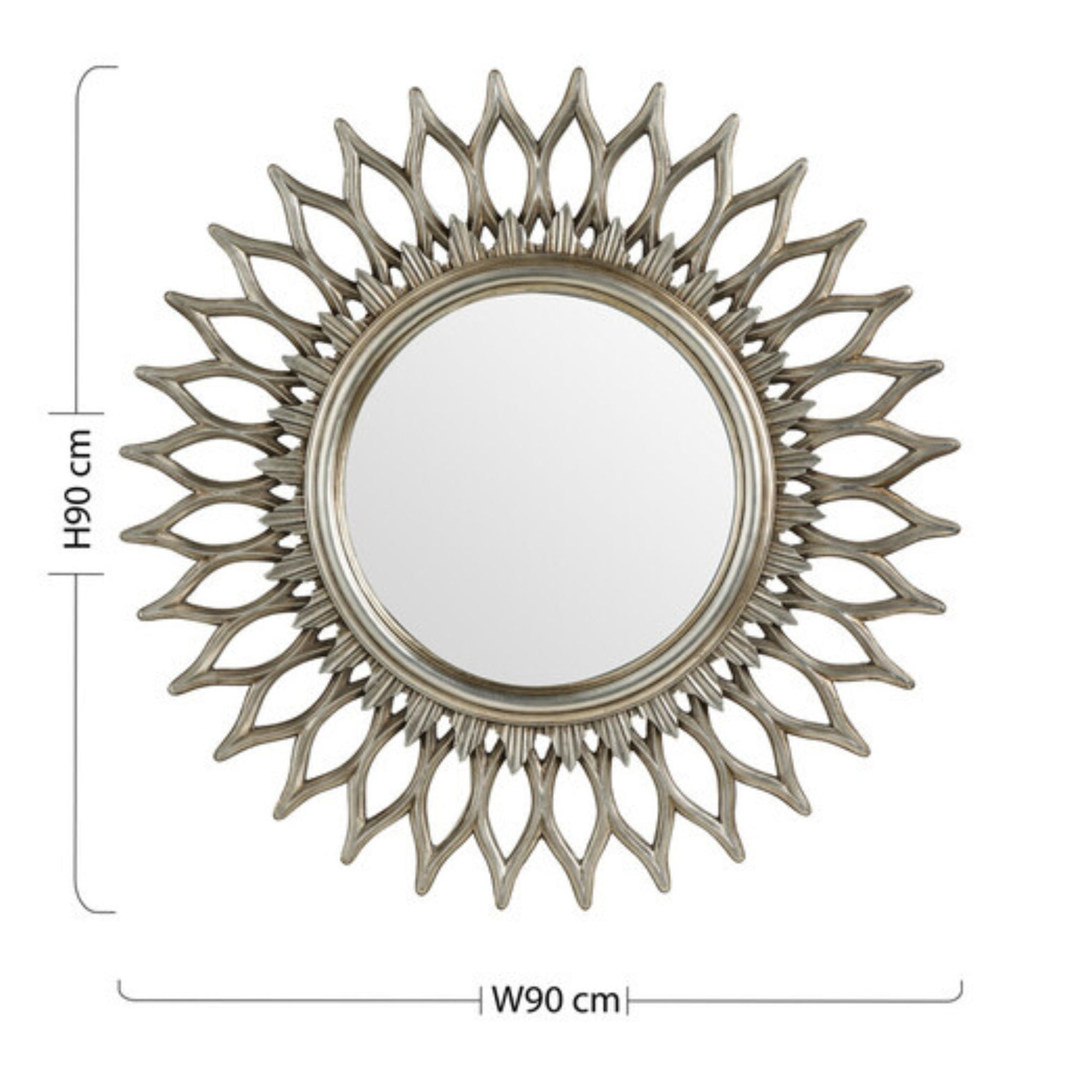 The Champagne Shard Artisan Mirror - INSIDE HOUSE