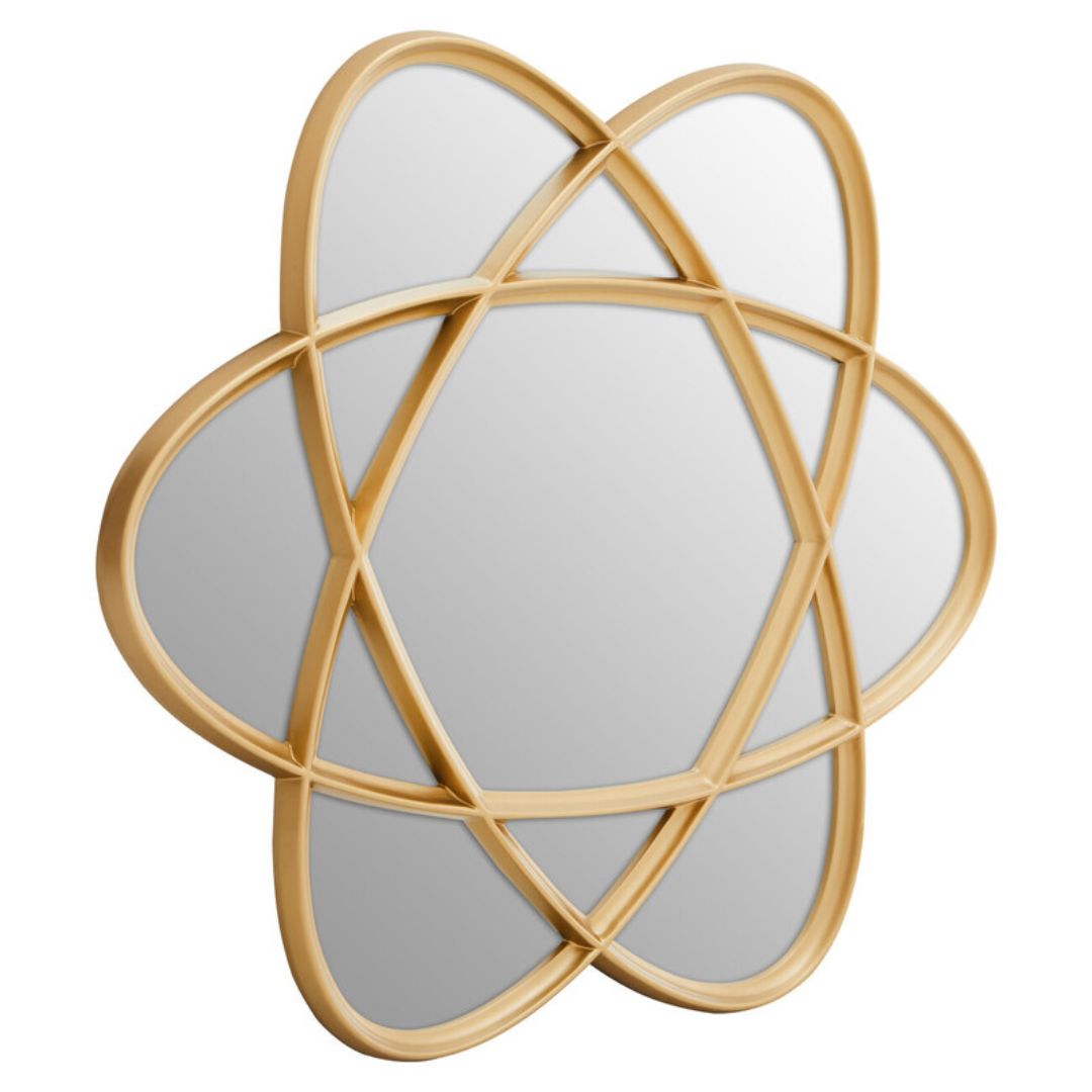 Valmere Gold Trio Oval Wall Mirror - INSIDE HOUSE