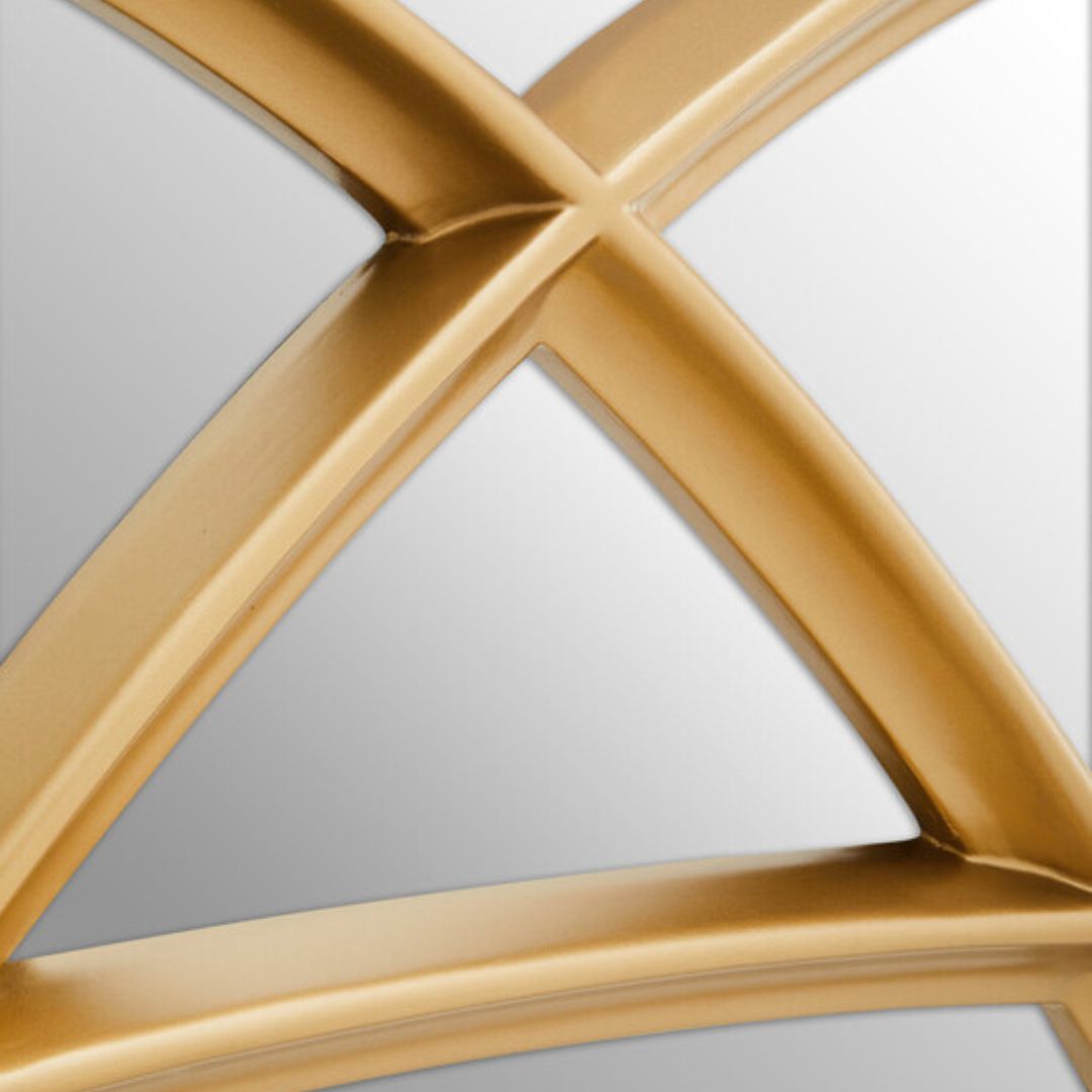 Valmere Gold Trio Oval Wall Mirror - INSIDE HOUSE